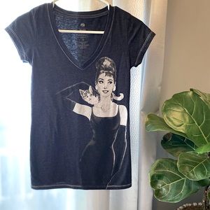 Breakfast at Tiffany’s V-neck Tee